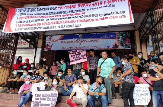 Gaji 6 Bulan Tak Cair, Karyawan PD-PHJ Kembali Unjuk Rasa