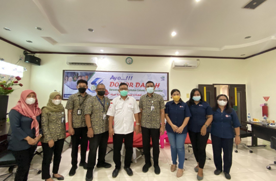 HUT ke-54, BPJS Kesehatan Gelar Senam dan Donor Darah Massal