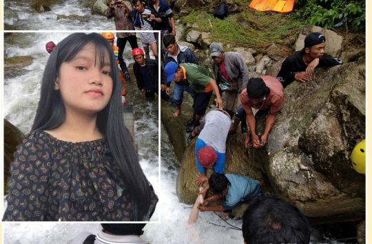 Mandi di Sungai, Mahasiswi Unimed Tewas Terbawa Arus