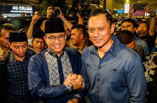 Bakal calon presiden Anies Baswedan dan Ketua Umum Partai Demokrat Agus Harimurti Yudhoyono. (Foto:Istimewa)