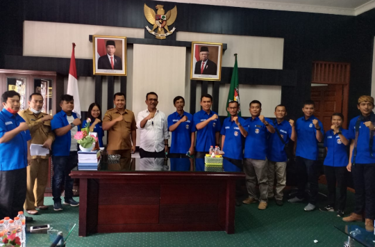 Audiensi ke Ketua DPRD Simalungun, GAMKI Diminta Jaga Kerukunan Umat