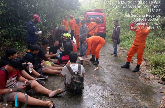 Tersesat di Hutan Sibolangit, 7 Wisatawan Ditemukan Terluka