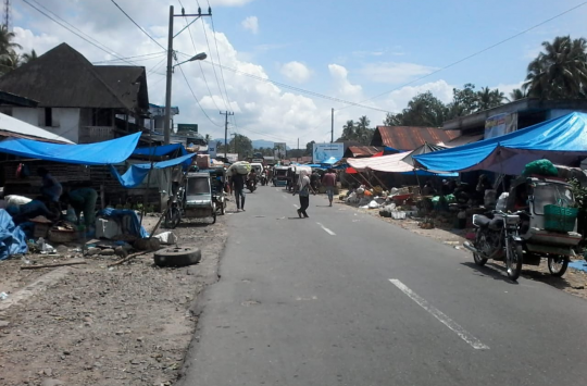 Semrawut, Pasar Sibabangun Tapteng Jadi Sumber Kemacetan